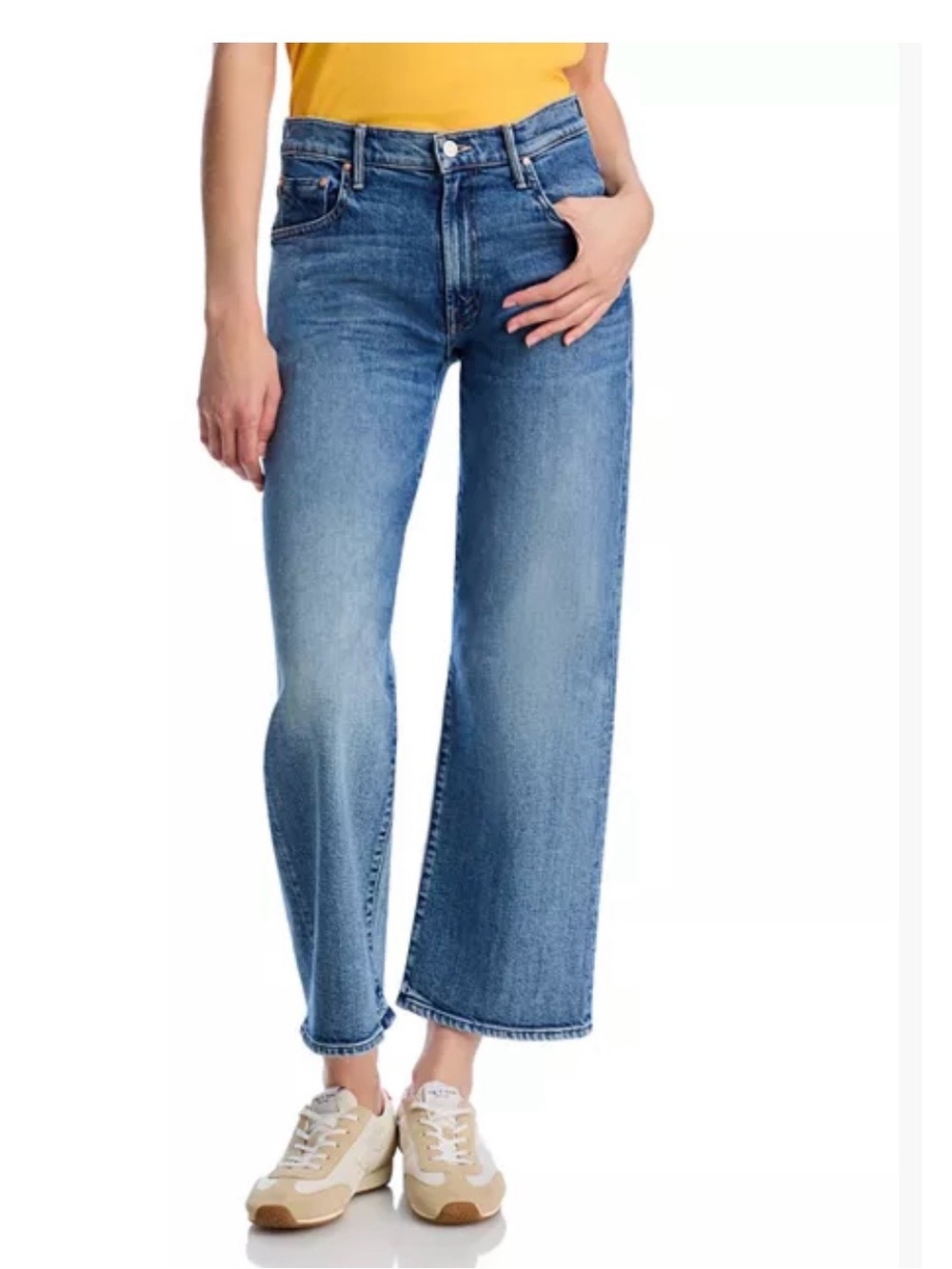 Mother the Mid Rise Maven Ankle Jeans 24